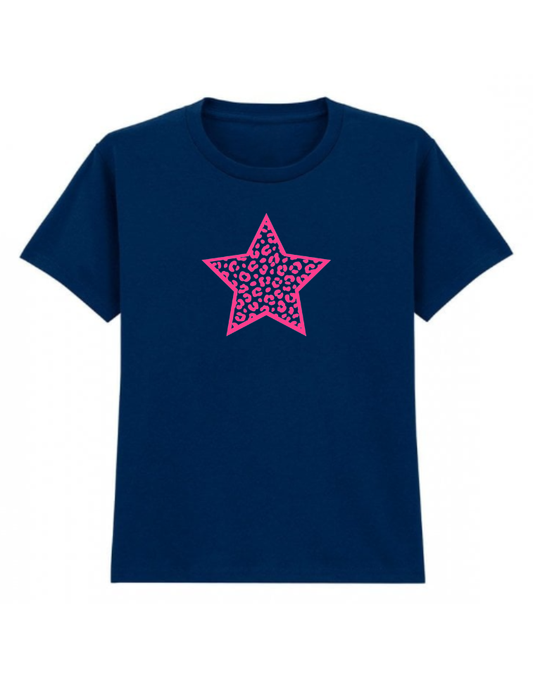 Leopard Star T-Shirt