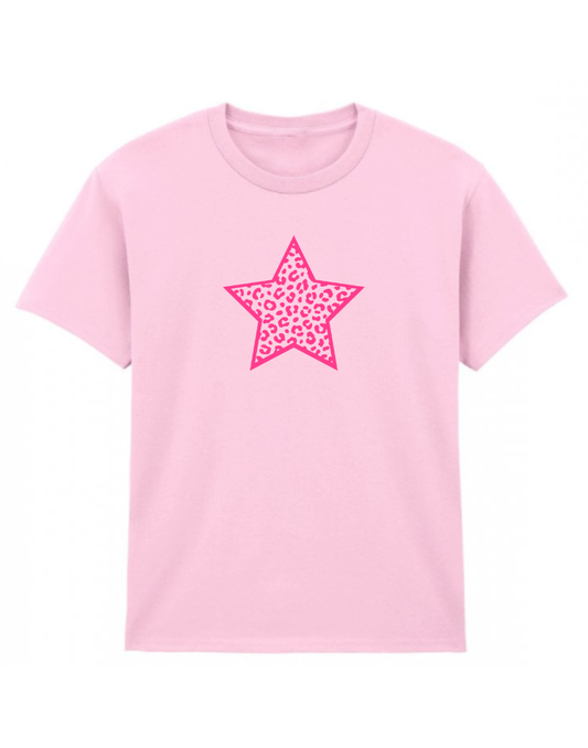 Leopard Star T-Shirt